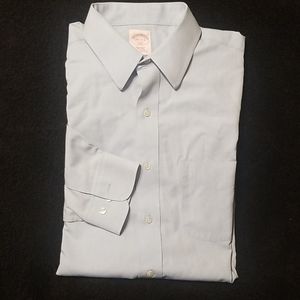 Brooks Brothers Dress Shirt Non-Iron 15.5-32.5